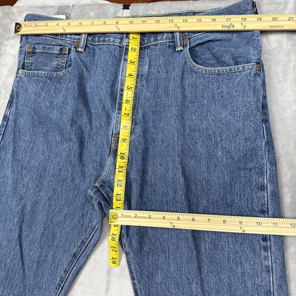 Levi’s 517 Men’s 38x34 Jeans Bootcut Denim Medium Wash Made in Mexico - Picture 2 of 9